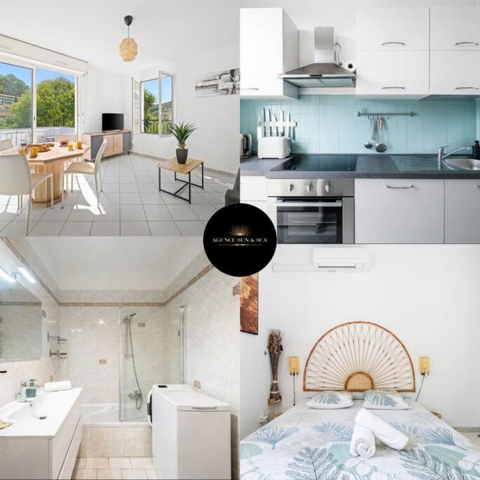 La Villa Julia - Calme - Spacieux - Parking Prive - Climatisation Ментона Экстерьер фото